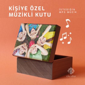 Kişiye Özel Mp3 Müzik Çalar Hediye Kutusu - Kendi şarkını yükle